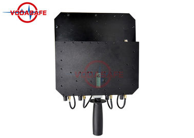 250m Range Mobile Phone Signal Blocker , Four Band Wifi Signal Jammer LiFe PO4 Battery