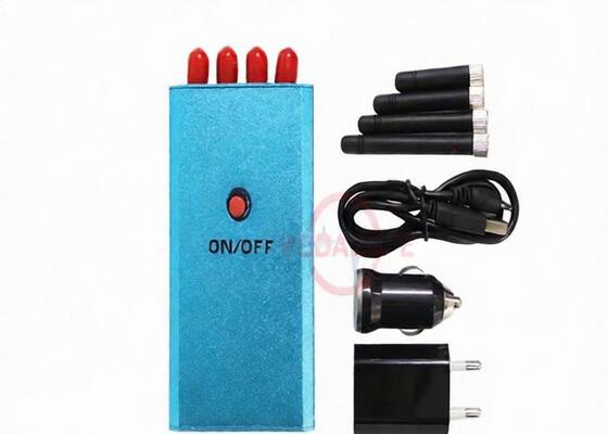 kaufen Vier Antennen-Handy-Frequenz-Störsender, Handy-Störsender effektiv bis zu 10m online manufacture