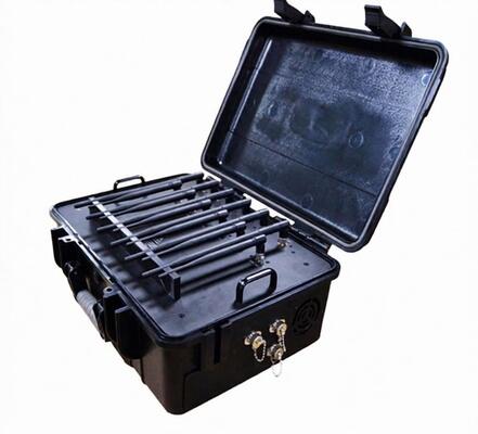 kaufen ICNIRP 86 Signal-Blocker Watt-tragbarer Signal-Störsender 2.4G 5G UHFvhf WIFI online manufacture