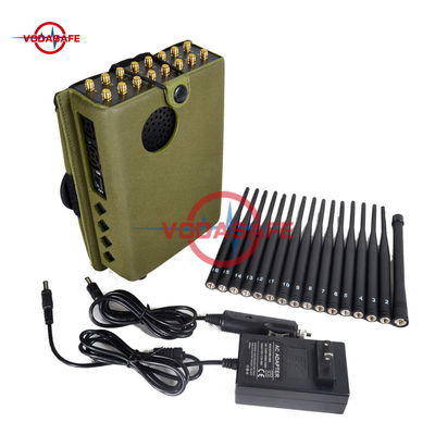 kaufen ICNIRP 12000mAh Handantennen DC12V des signal-Störsender-2G 3G 4G 16W 6 online manufacture