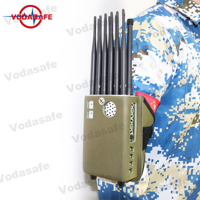 kaufen Abdeckungs-Radius 5G einfacher Carry Portable Signal Jammer High Energie-12Bands 30 Meter online manufacture