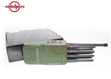 20m Coverage Portable Cell Phone Jammer Wifi 2.4G 5.8G Sweep Jamming Type