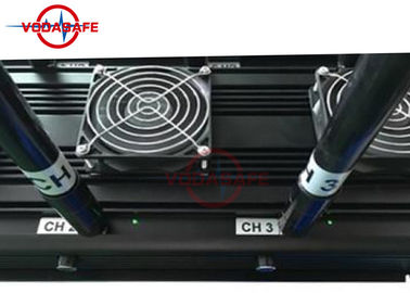 90W Fixed Six Way Drone Signal Jammer High Output Power For Churches / Museums