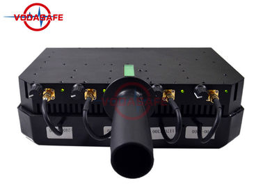250m Range Mobile Phone Signal Blocker , Four Band Wifi Signal Jammer LiFe PO4 Battery
