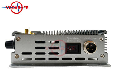 Aluminum Casing 46W Mobile Phone Signal Jammer With 8 Way Signal Output Blocking
