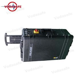 Portable Cell Phone Signal Jammer 2g 3g 4g 5g Gps Wifi 100m Coverage Range 480W