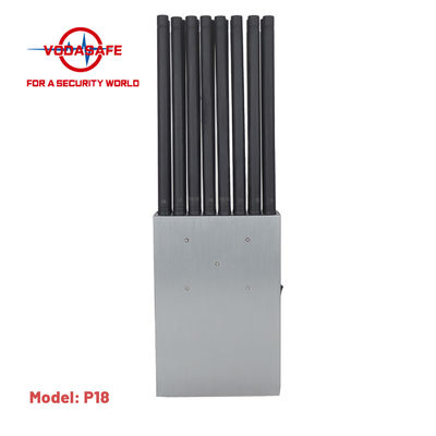 2dBi  CDMA GSM Portable Signal Jammer GPS 2G 3G 4G 5G 12000mAh