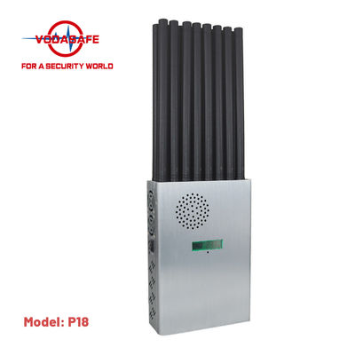 2dBi  CDMA GSM Portable Signal Jammer GPS 2G 3G 4G 5G 12000mAh